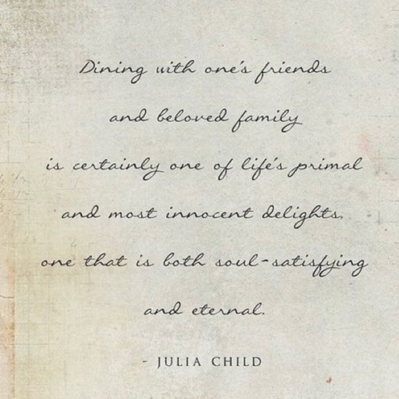 People who love to eat are always the best people. Framed Julia Child Quote. - Picture 10 of 16